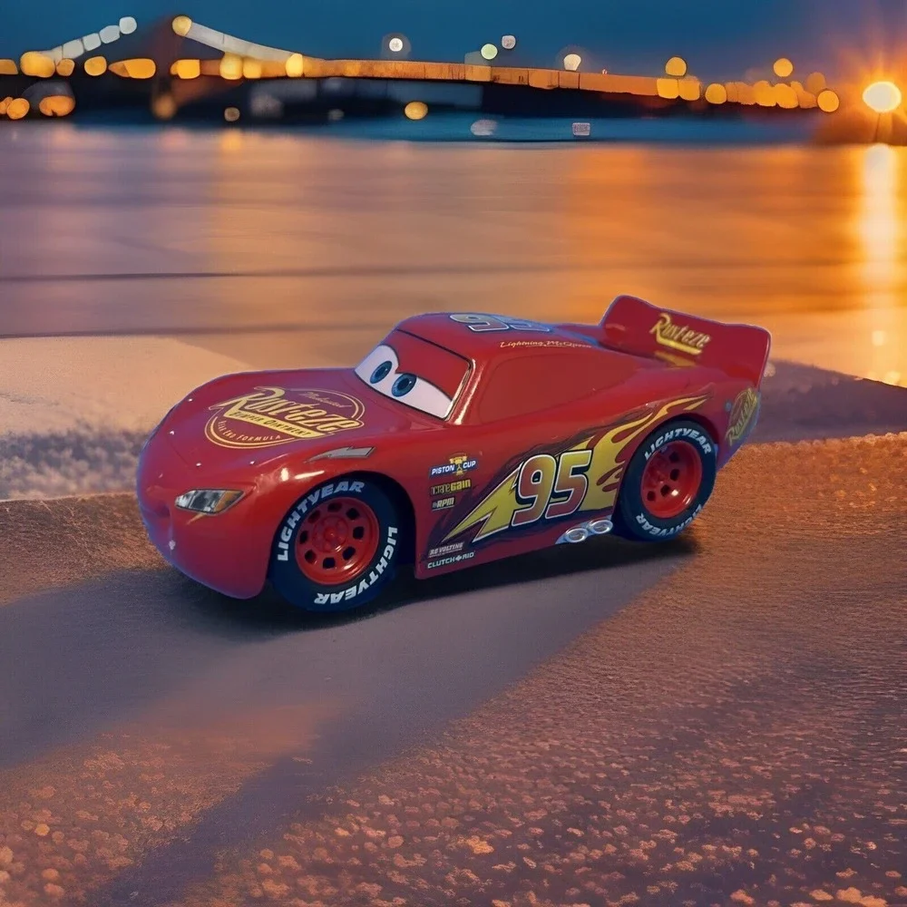 Disney Pixar Lightning McQueen Car by Jada Toys- Replacement- No‎ Remote #32232